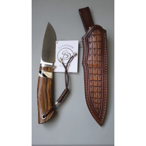 МІНІ ХАНТЕР ніж ручної роботи, сталь - n690, 60-61 HRC . Photo 3